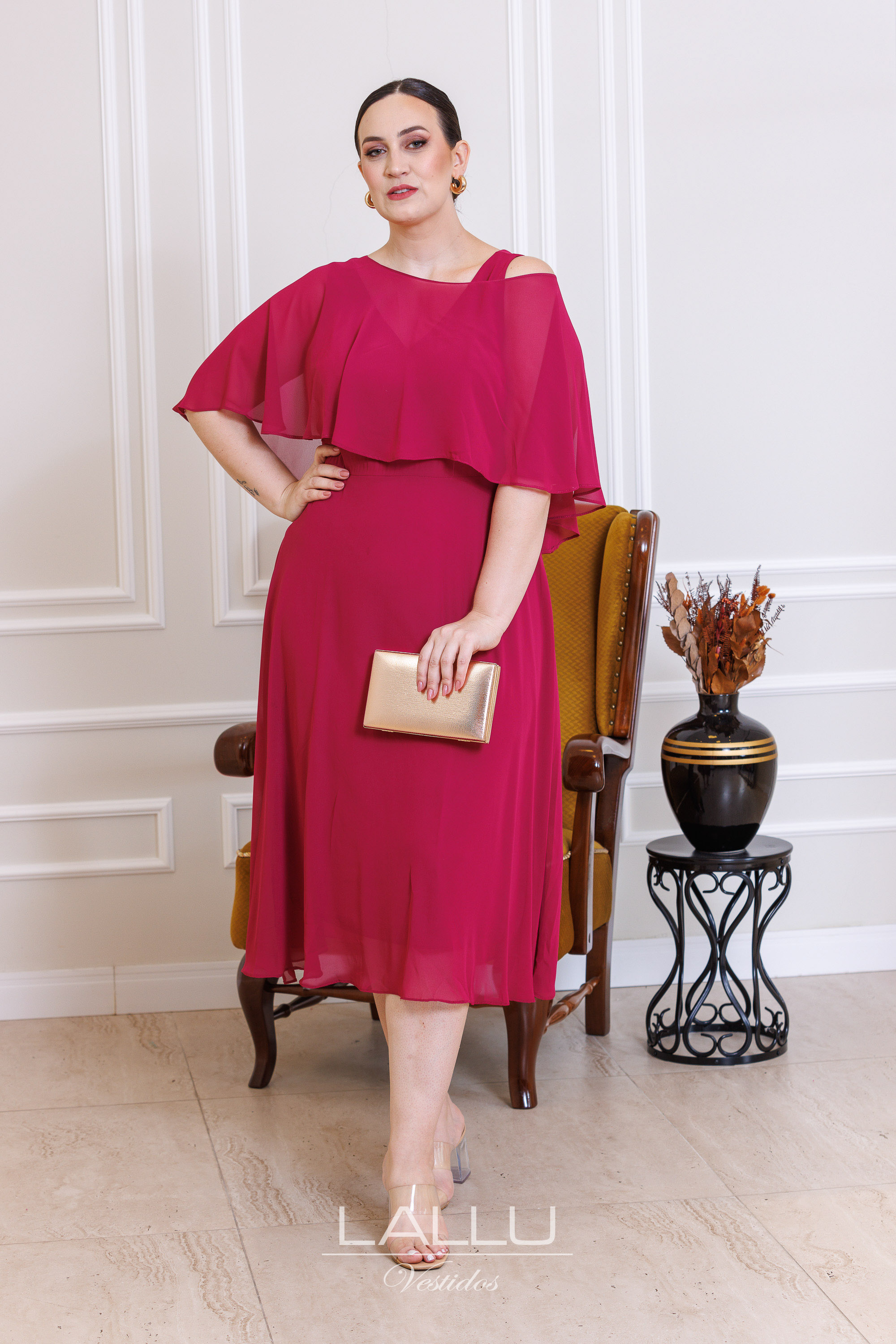 Madrinha Vestidos De Renda Curto Plus Size Vestido Plus Size